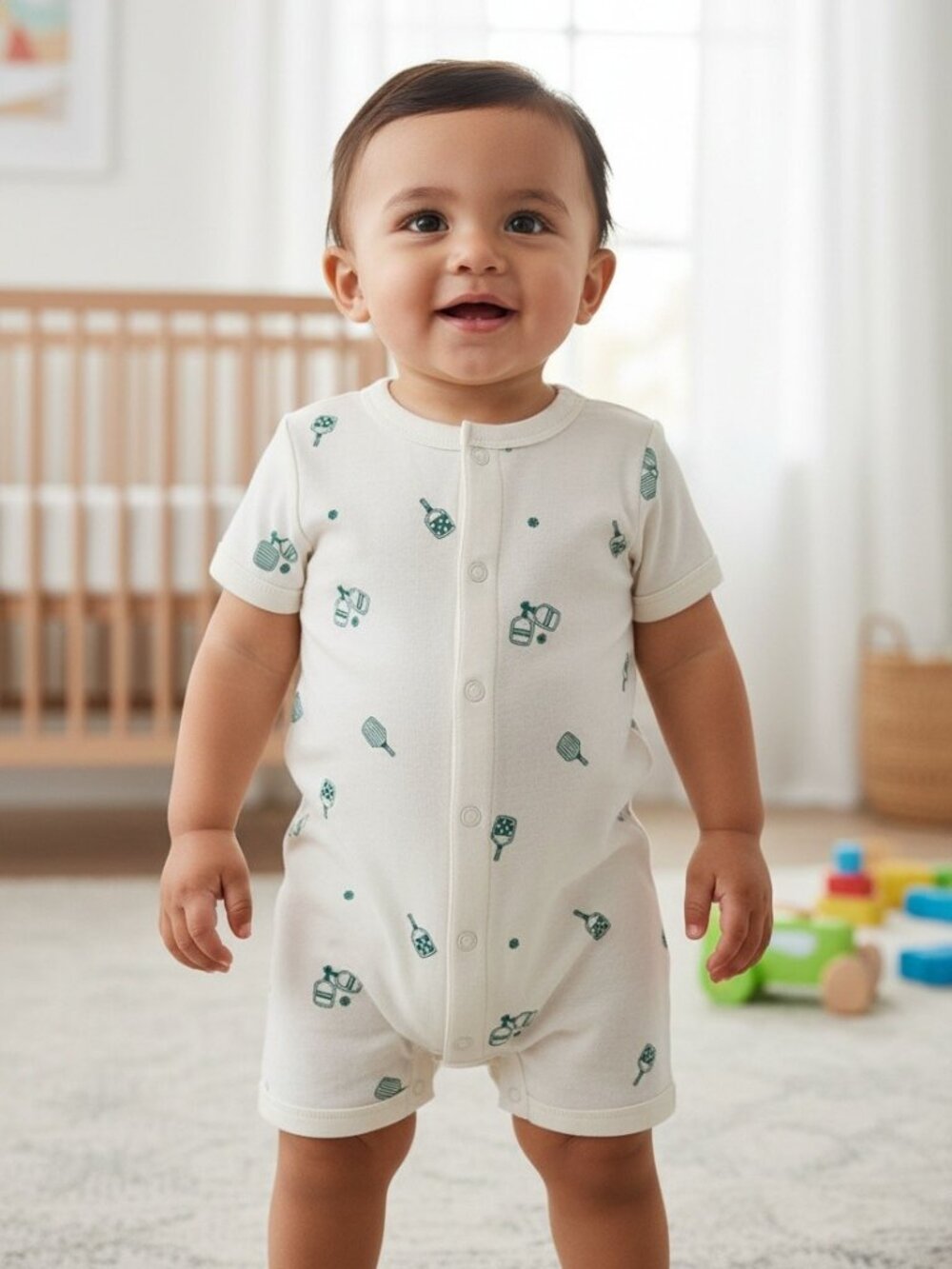 Carter's Pickleball Baby Boy Romper 24M